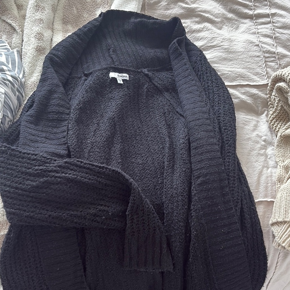 Old Navy Black Cardigan Sweater